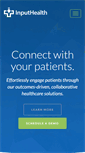 Mobile Screenshot of inputhealth.com