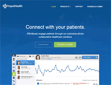 Tablet Screenshot of inputhealth.com